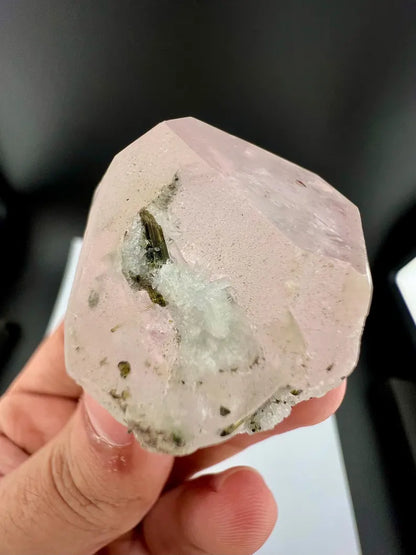 Bicolor AquaMorganite with Tourmaline from Afghanistan - 68 Grams