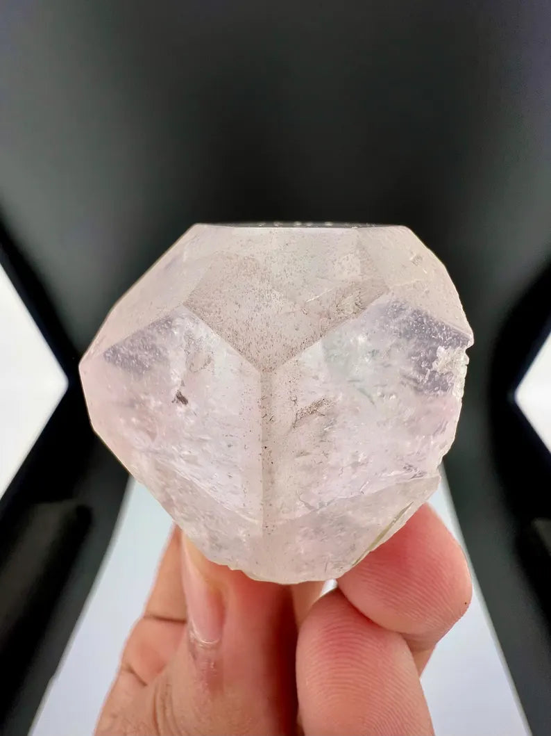 Bicolor AquaMorganite with Tourmaline from Afghanistan - 68 Grams