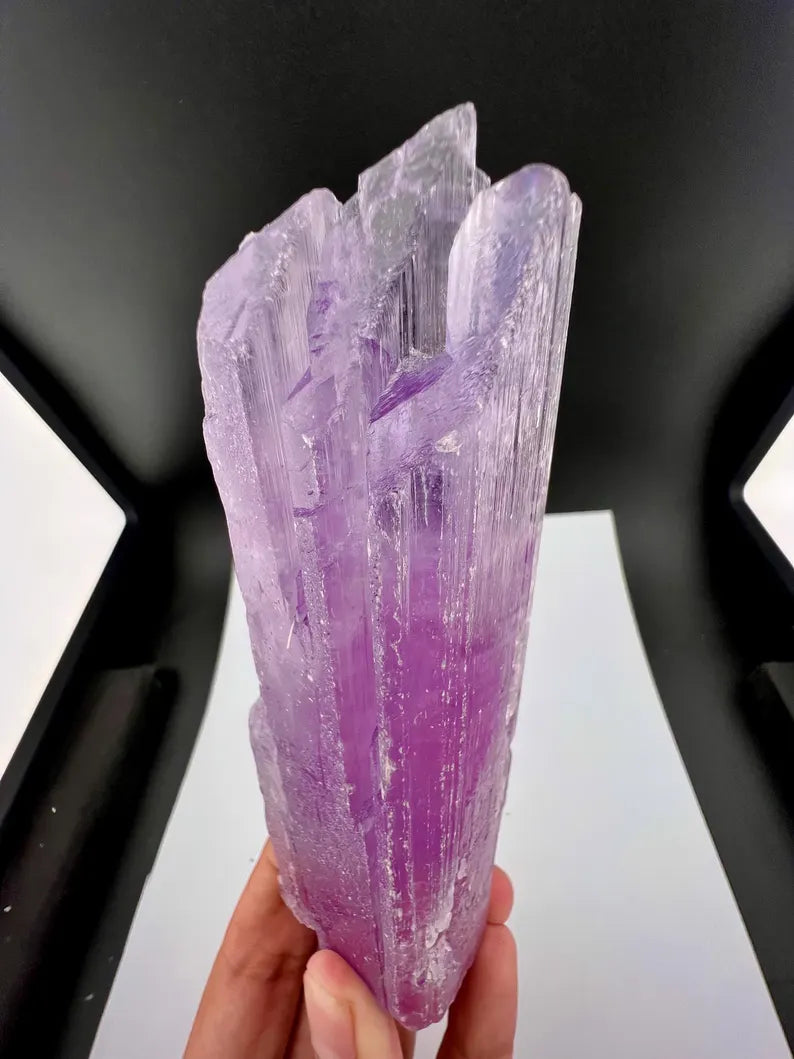 Pink Kunzite Crystal from Afghanistan - 262 Grams