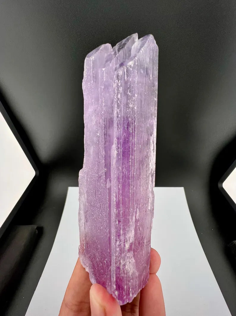 Pink Kunzite Crystal from Afghanistan - 262 Grams