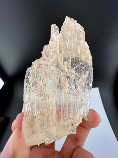 Yellow Triphane Kunzite Crystal from Afghanistan - 93 Grams