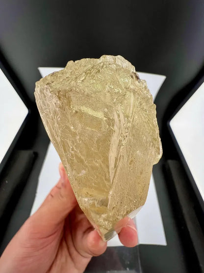 Yellow Triphane Kunzite Crystal from Afghanistan - 668 Grams