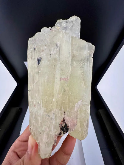 Yellow Triphane Kunzite Crystal from Afghanistan - 590 Grams