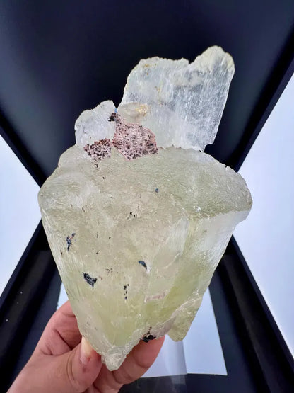 Yellow Triphane Kunzite Crystal from Afghanistan - 590 Grams