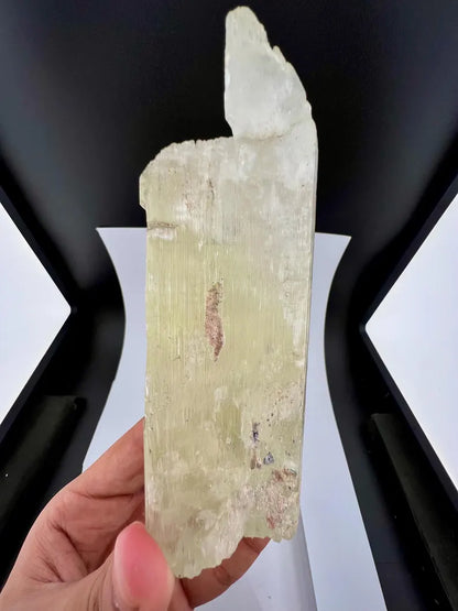 Yellow Triphane Kunzite Crystal from Afghanistan - 590 Grams