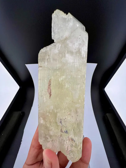 Yellow Triphane Kunzite Crystal from Afghanistan - 590 Grams