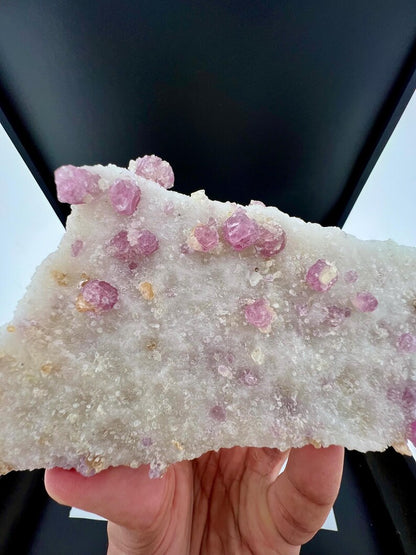 Fluorescent Pink Spinel Crystals on Matrix from Afghanistan - 824 Grams