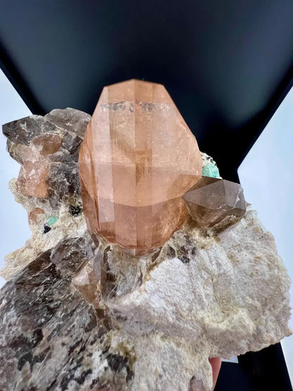 Topaz with Fluorite and Smoky Quartz from Skardu, Pakistan - 1444 Grams