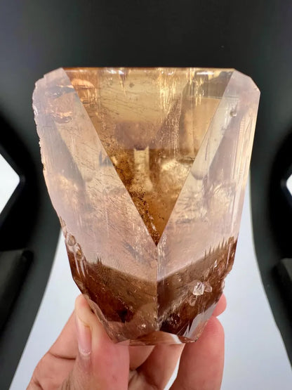 Golden Topaz Crystal from Skardu, Pakistan - 359 Grams