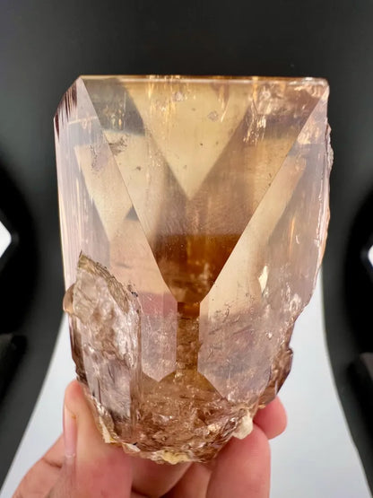 Golden Topaz Crystal from Skardu, Pakistan - 359 Grams