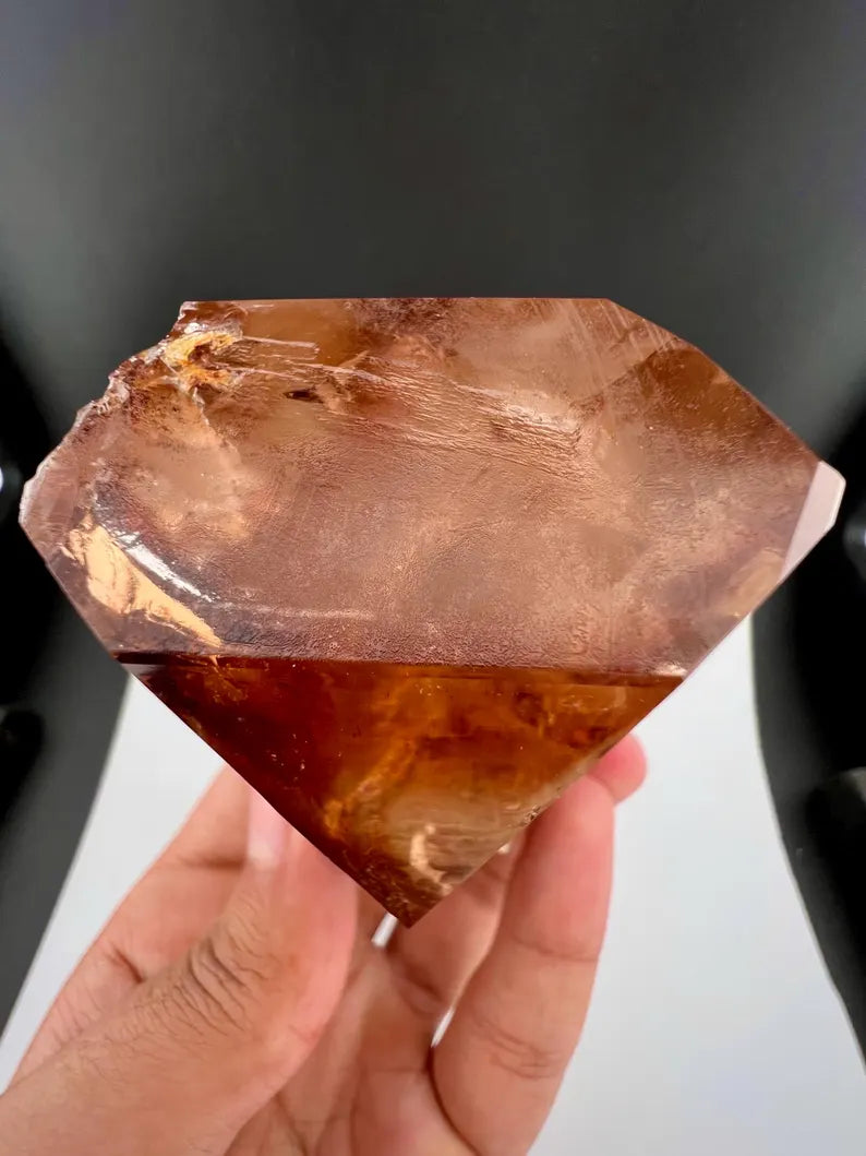 Golden Topaz Crystal from Skardu, Pakistan - 359 Grams