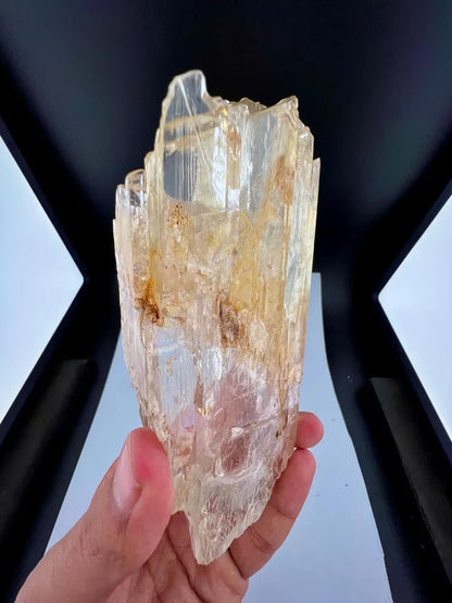 Yellow Triphane Kunzite Crystal from Afghanistan - 550 Grams