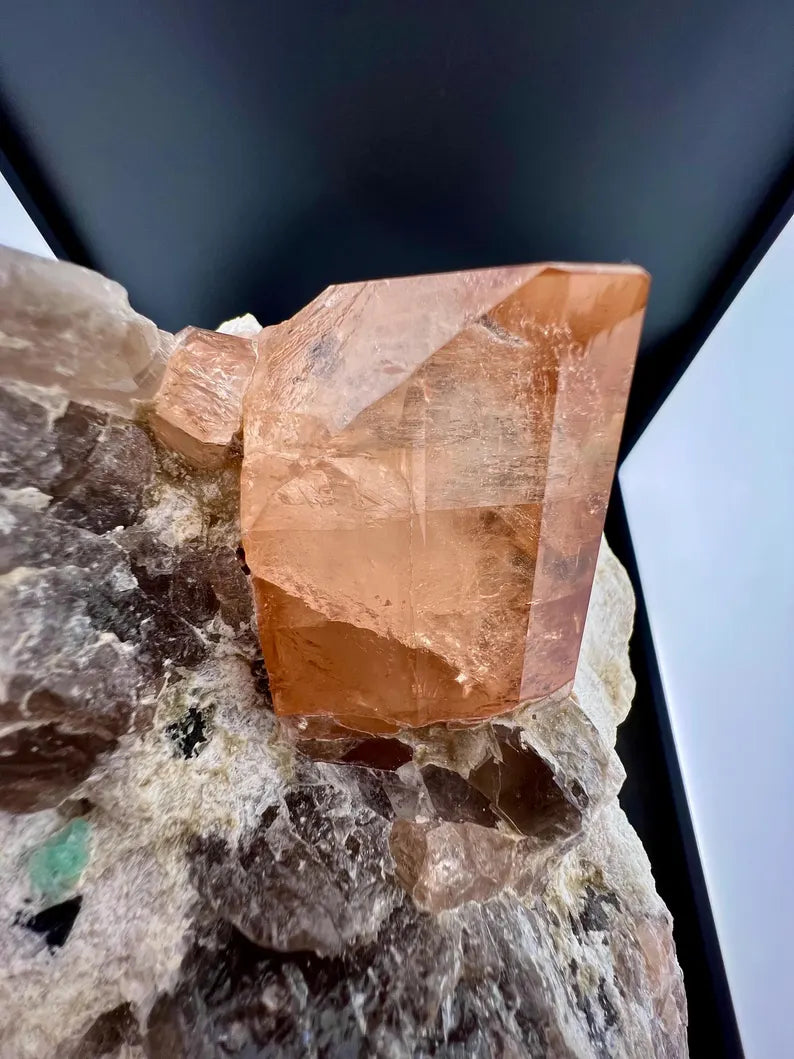 Topaz with Fluorite and Smoky Quartz from Skardu, Pakistan - 1444 Grams