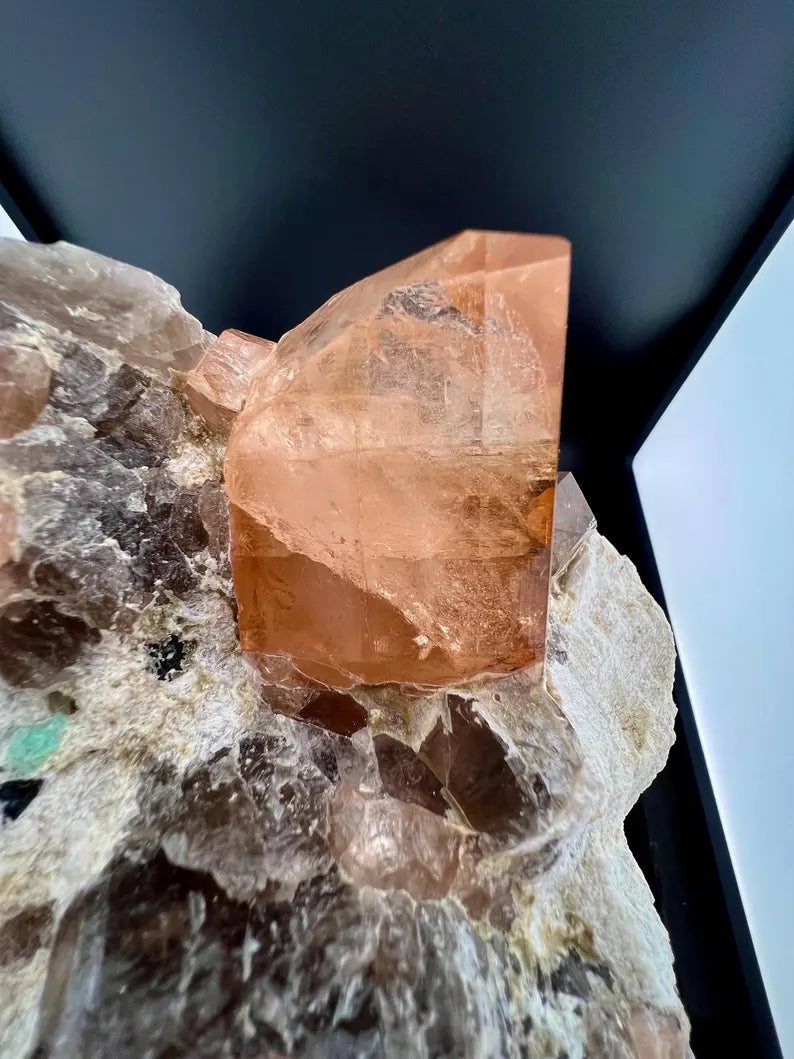 Topaz with Fluorite and Smoky Quartz from Skardu, Pakistan - 1444 Grams