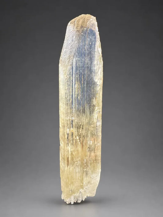 Yellow Triphane Kunzite Crystal from Afghanistan - 234 Grams