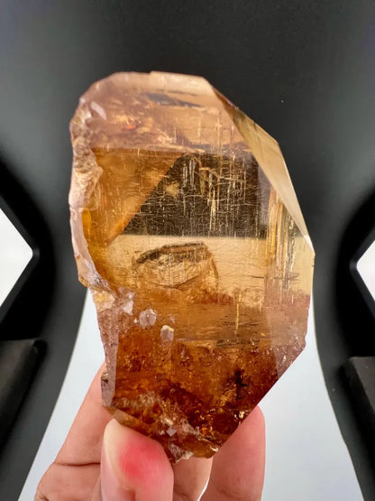 Golden Topaz Crystal from Skardu, Pakistan - 359 Grams