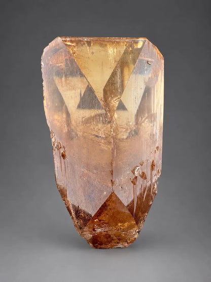 Golden Topaz Crystal from Skardu, Pakistan - 359 Grams