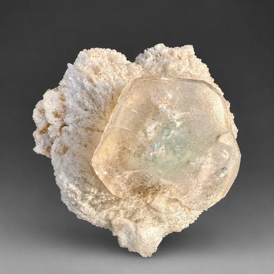 Bicolor AquaMorganite Beryl Crystal from Skardu Pakistan - 374 Grams