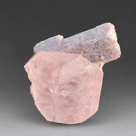 Pink Morganite with Microcline Feldspar from Pakistan - 132 Grams