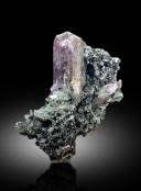 natural purple scapolite crystal specimen afghanistan
purple scapolite with diopside cluster 345g
