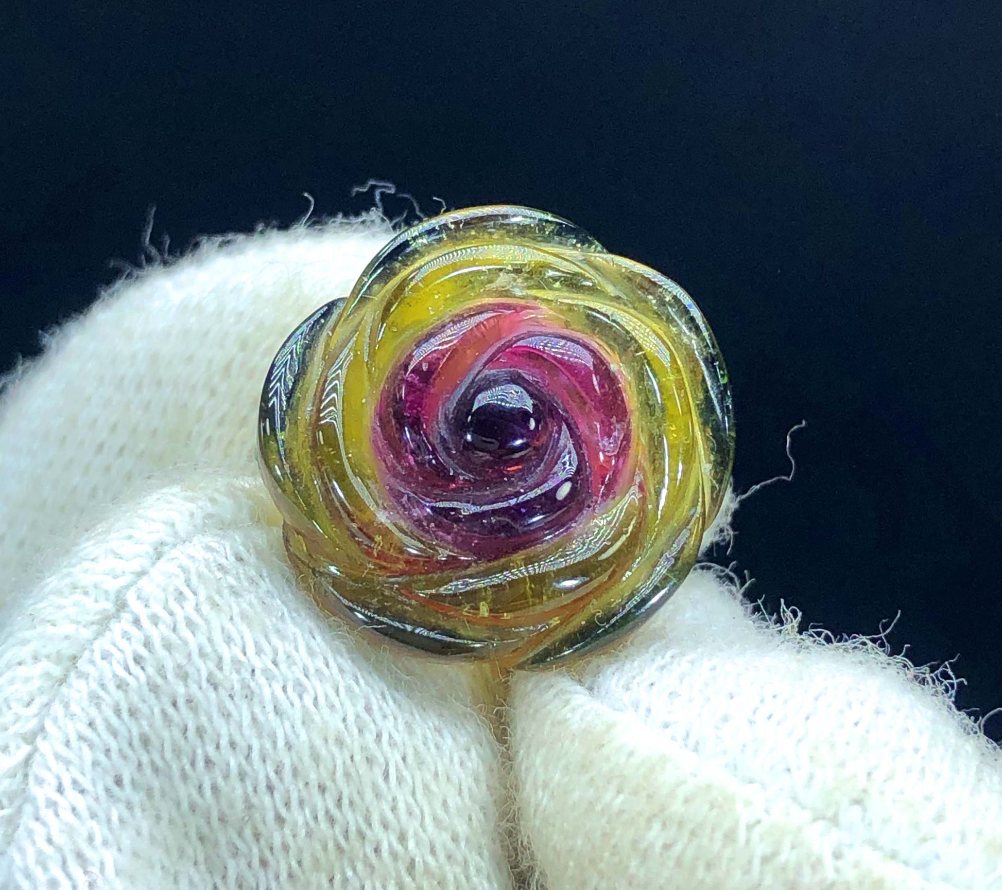 polished bicolor tourmaline carving
natural tourmaline necklace stone