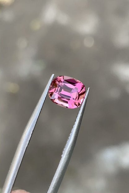 Pink Tourmaline Gemstone For Ring, Flawless Tourmaline Loose Stone, 1.60 CT