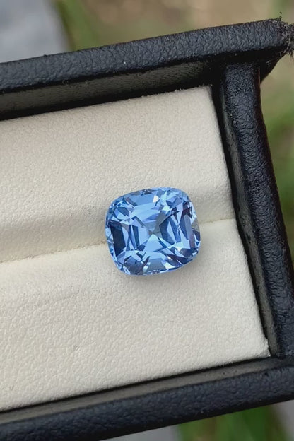 Natural Aquamarine Gemstone For Ring, Faceted Aquamarine Stone, 5.05 CT