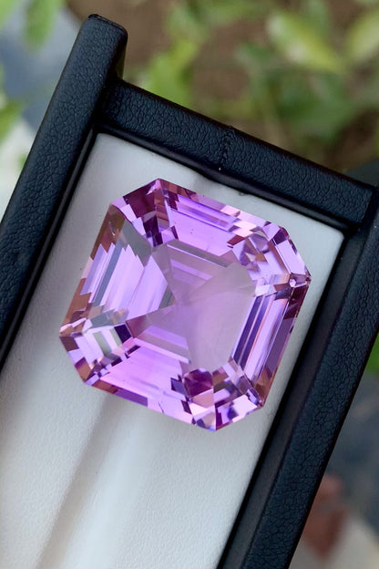 Kunzite Loose Stone, Lilac Kunzite Gemstone, Faceted Pink Kunzite, 86.40 CT