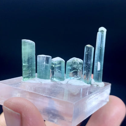 Natural Tourmaline Crystals Lott, Sea Form Tourmaline Gemstones, Blue Tourmaline For Pendant