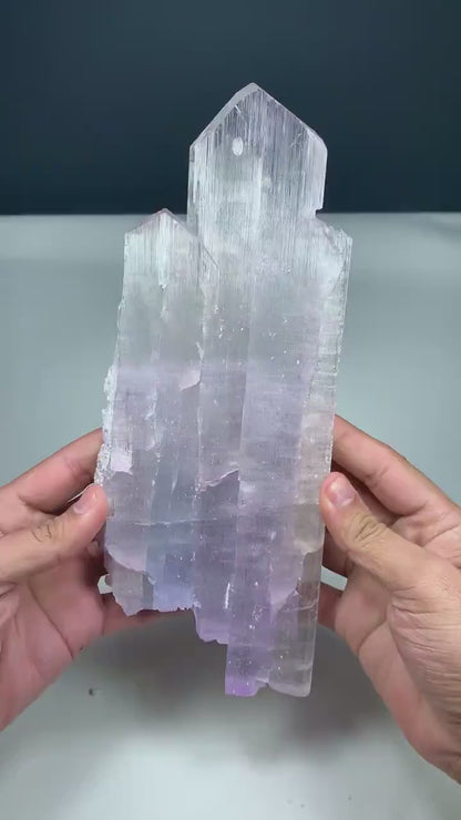 Exquisite Museum Grade Pink Color Kunzite with Lepidolite and Quartz, Kunzite Specimen, Raw Mineral, Kunzite from Afghanistan - 1333 gram