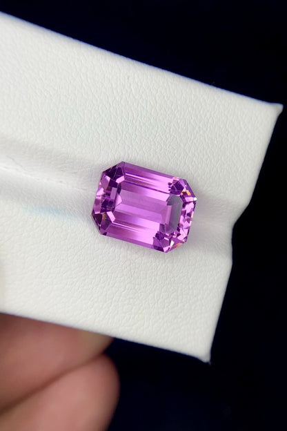 Deep Pink Kunzite Ring Stone, Natural Kunzite Loose Gemstone