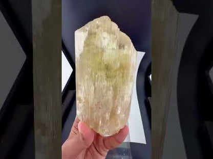 Yellow Triphane Kunzite Crystal from Afghanistan - 668 Grams