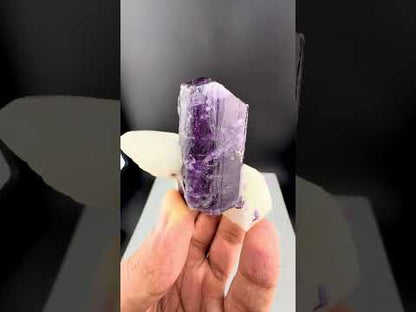 Purple Scapolite Crystal On Matrix from Afghanistan - 101 Grams