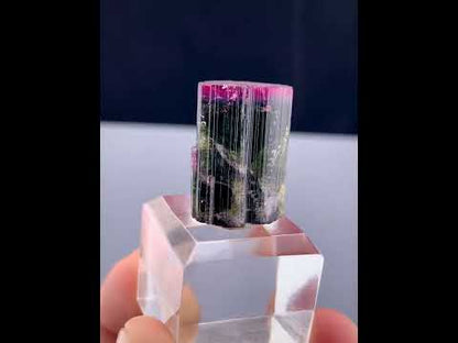 Bi-color Tourmaline Crystal From Afghanistan - 9 Grams