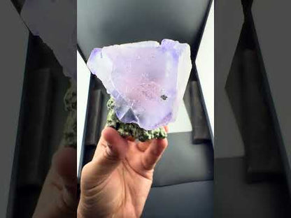 Fluorite on matrix from Afghanistan, 378 gram