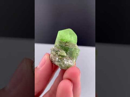 Green Peridot Crystals From Pakistan - 23 Grams