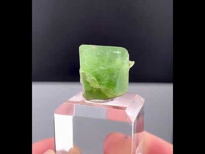 Lush Green Peridot Crystal From Pakistan - 29.70 Carats