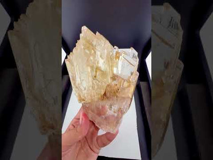 Yellow Triphane Kunzite Crystal from Afghanistan - 550 Grams