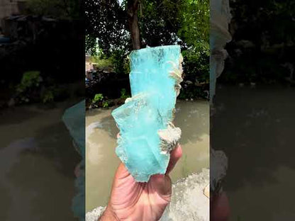 Aquamarine with Muscovite from Pakistan, 738 gram