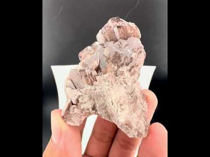 Rare Brown Axinite Crystals Cluster From Skardu Pakistan - 62 Grams