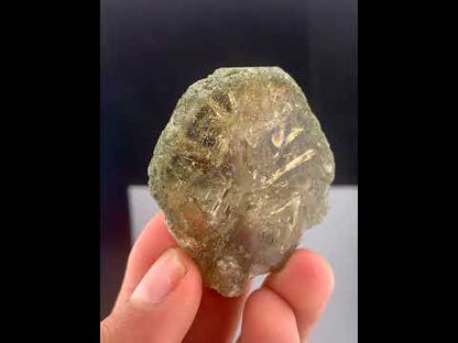 Green Sphene Titanite Crystal From Pakistan - 38 Grams