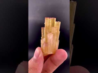 Orange Tourmaline Crystal from Afghanistan - 31 Grams