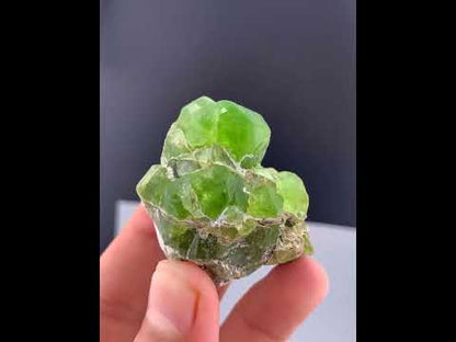 Green Peridot Crystals From Pakistan - 67 Grams