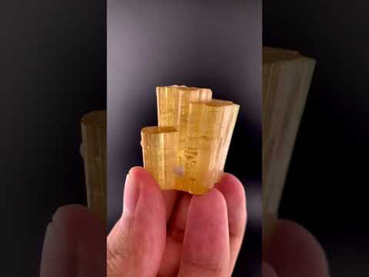 Orange Tourmaline Crystal from Afghanistan - 51 Grams