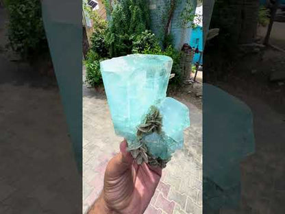 Aquamarine with Muscovite from Pakistan, 738 gram