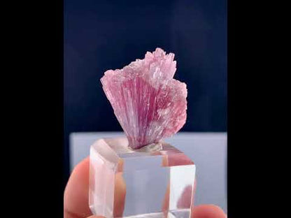 Bi-Color Cotton Candy Tourmaline Cluster From Afghanistan - 12 Grams