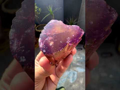 Red Tourmaline crystal from Afghanistan, 128 gram
