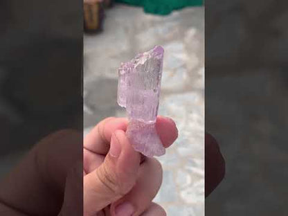 Pink Kunzite Crystal From Afghanistan - 32 Grams