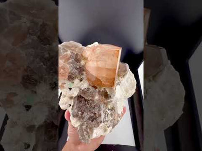 Topaz with Fluorite and Smoky Quartz from Skardu, Pakistan - 1444 Grams