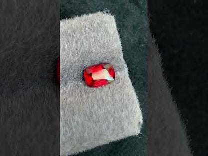 Vivid Red Spinel Gemstone, 1.55 carats From Burma